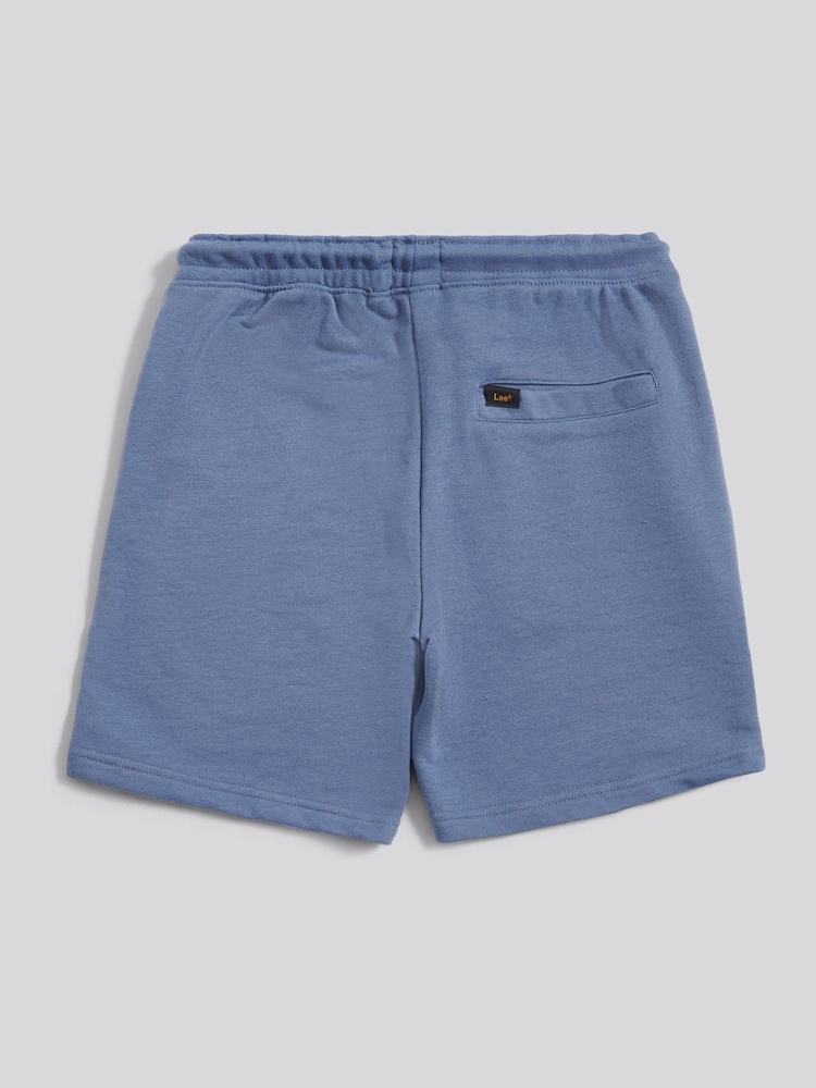 Lee Blue Boys Supercharged Loopback Shorts - Image 2 of 4 Lee Blue Boys Supercharged Loopback Shorts - Image 2 of 4