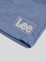 Lee Blue Boys Supercharged Loopback Shorts - Image 3 of 4