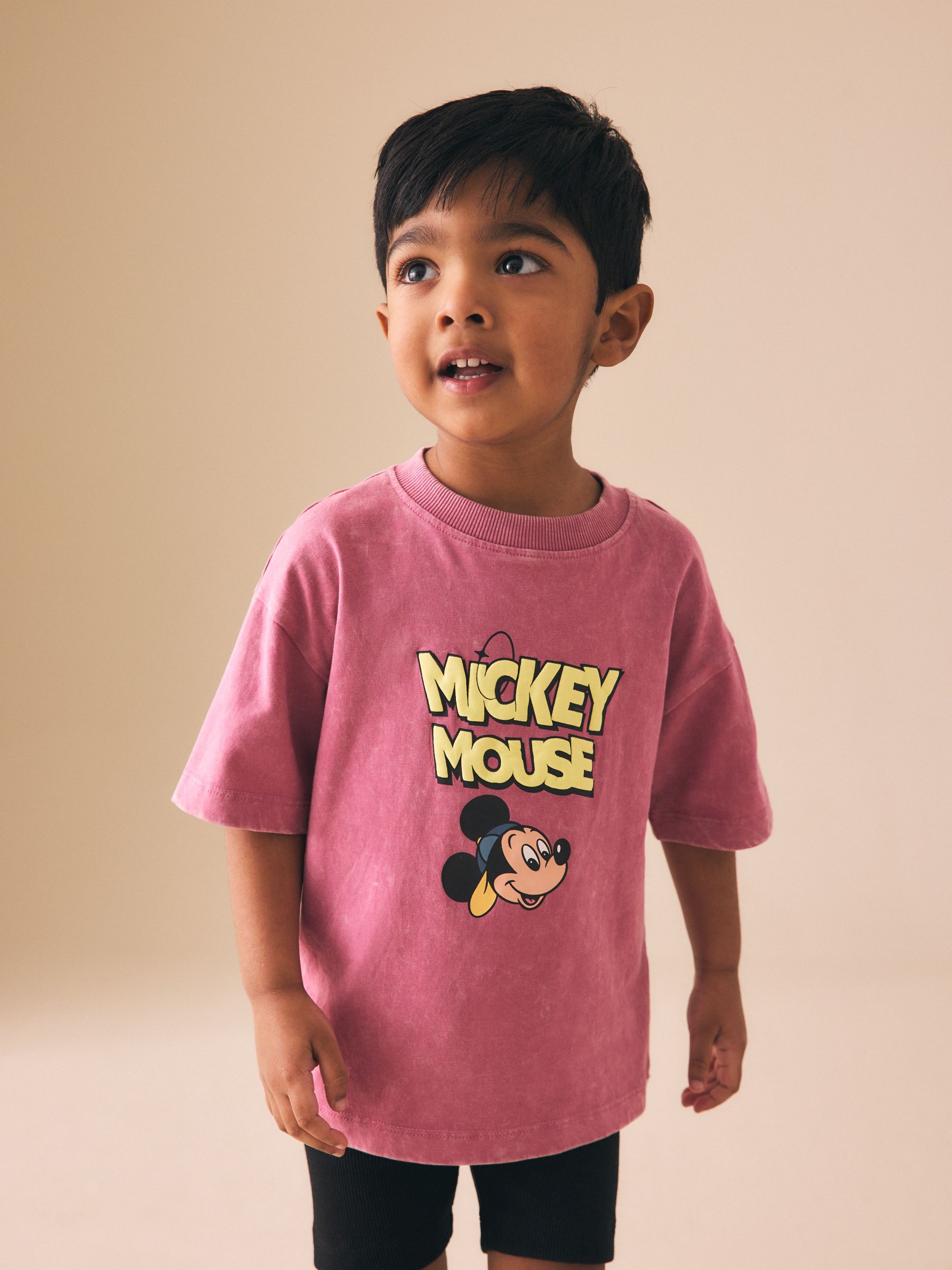 Satın al Pembe/Siyah - Mickey Mouse Tişört ve Şort Çoklu paket