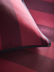Laurence Llewelyn-Bowen Red Festivo Circus Stripe Duvet Cover Set - Image 3 of 4
