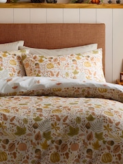 Dreams & Drapes Autumn Foliage Reversible Duvet Cover Set - Imagen 2 de 4