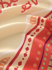 Tabasco licenca - saten Kvadrat šal; ruta - Slika 6 iz 7