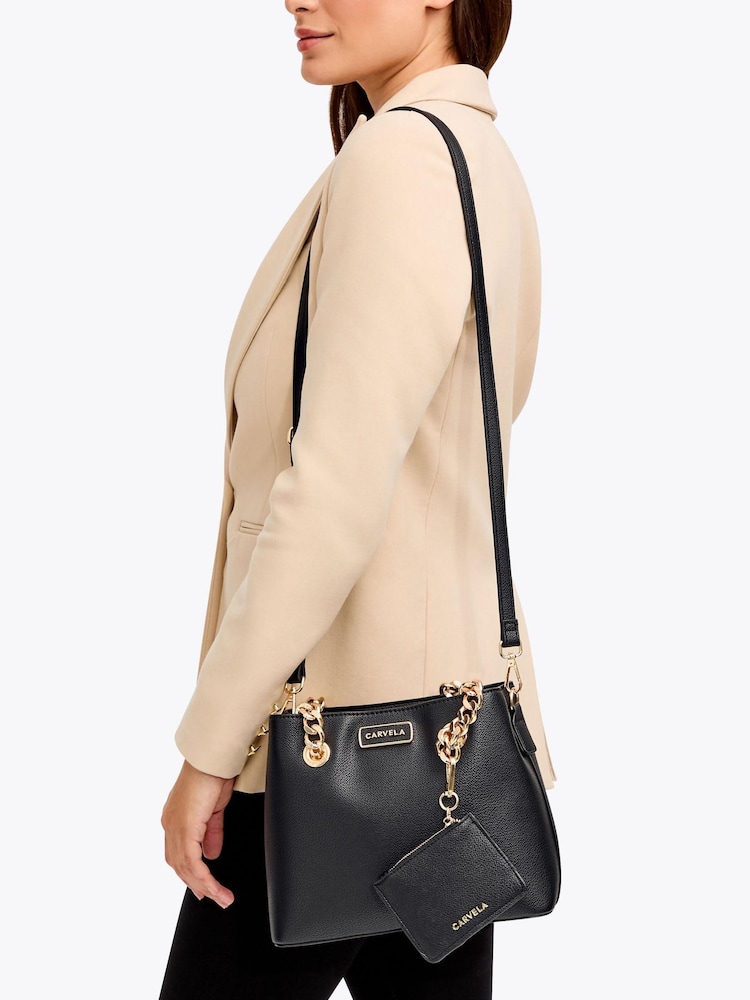 Carvela Mini Cammie Black 3 Bag - Image 1 of 1 Carvela Mini Cammie Black 3 Bag - Image 1 of 1