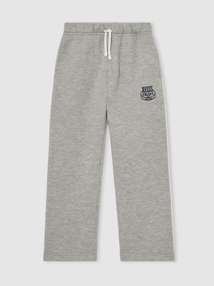 Reiss Grey Melange Eric 9-13 yrs Hockey Joggers - Image 2 of 4 Reiss Grey Melange Eric 9-13 yrs Hockey Joggers - Image 2 of 4