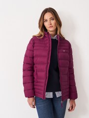 Crew Clothing Red Lightweight Padded Jacket - Image 1 of 6