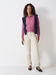 Crew Clothing Pink Harlie Shirt - Image 3 of 5