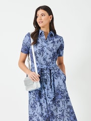 Vestido com estampa de dardos Fern Clothing - Imagem 3 de 5