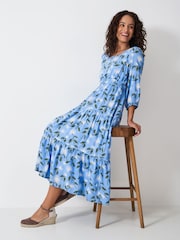 Crew Clothing Lacy Square Neck Dress - Imagem 1 de 5