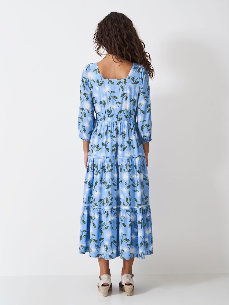 Crew Clothing Lacy Square Neck Dress - Imagem 2 de 5