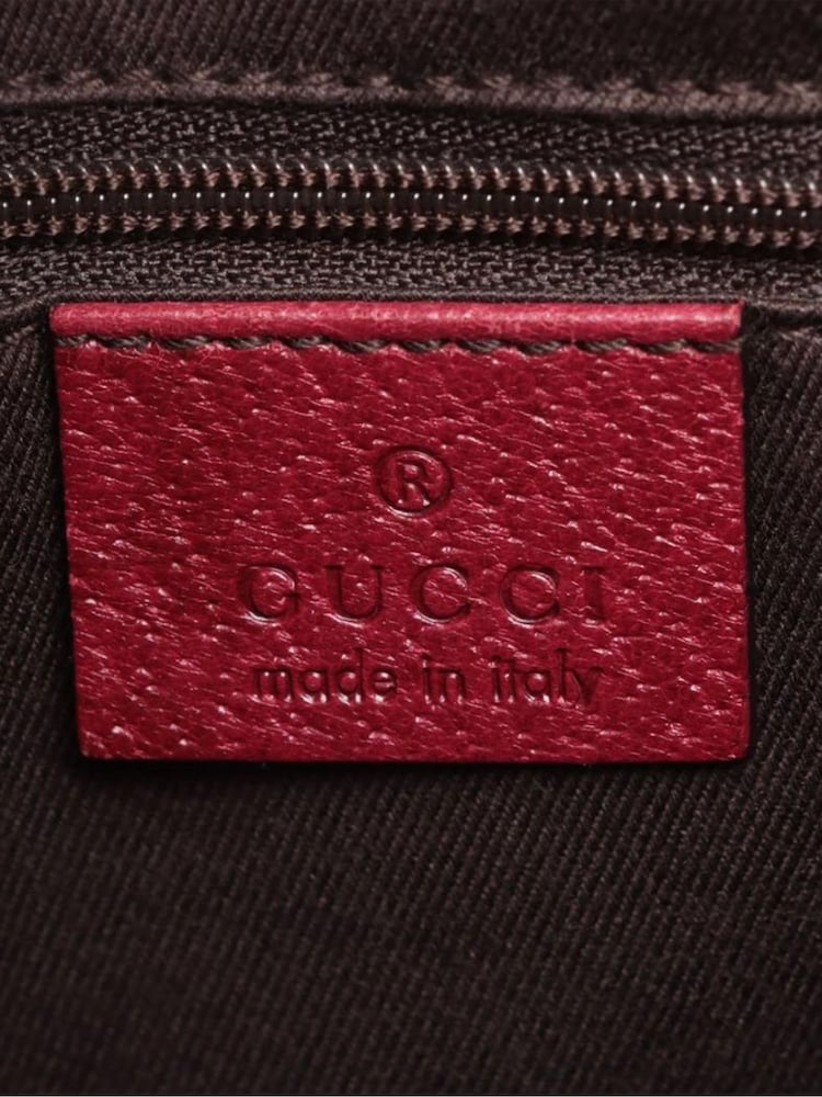 Sign of the Times GG Canvas and Leather Shoulder Brown Bag - Image 10 of 10