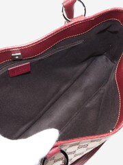 Sign of the Times GG Canvas and Leather Shoulder Brown Bag - Image 9 of 10