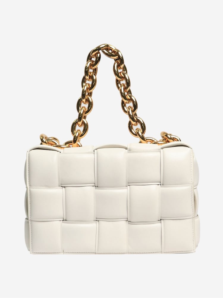 Sign of the Times Padded Cassette Chain White Bag - Image 1 of 6