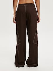 Cotton On Brown Haven Utility Trousers - Image 2 of 5