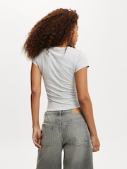 Cotton On Grey All Day Crew T-Shirt - Image 2 of 4