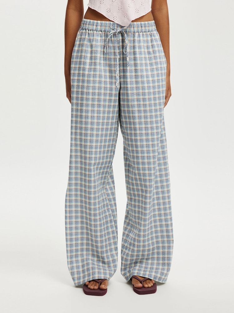Cotton On Natural Haven Wide Leg Trousers - Image 1 of 5