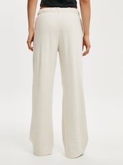 Cotton On Natural Classic Fleece Wide Leg Joggers - Image 2 of 5