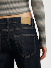 Голубой - Cotton On Low Rise Straight Jeans - Изображение 6 из 6
