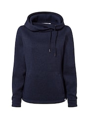 Tog 24 Blue Womens Acer Knitlook Fleece Hoodie - Image 7 of 7