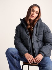 Tog 24 Blue Womens Else Heavy Padded Short Jacket - Image 5 of 6