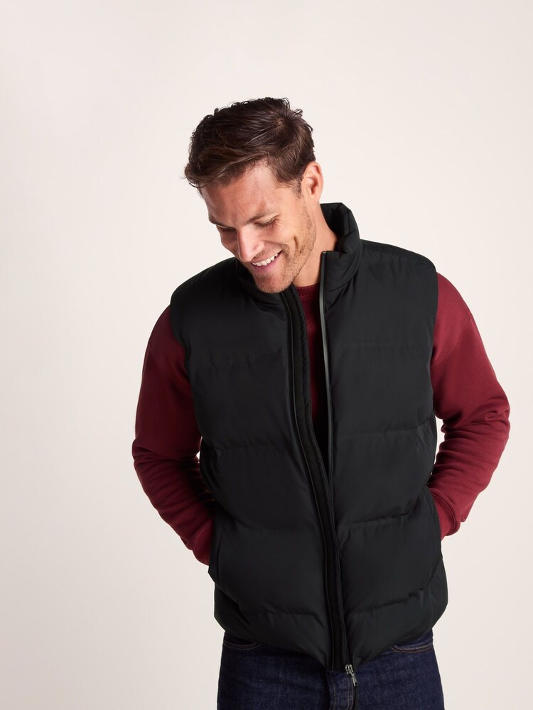 Tog 24 Black Mens Arton Waterproof Gilet - Image 2 of 7