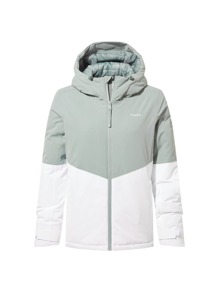 Tog 24 Green/White Womens Orelle Ski Jacket - Image 7 of 7 Tog 24 Green/White Womens Orelle Ski Jacket - Image 7 of 7