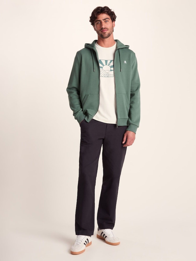 Tog 24 Green Mens Alden Zip Hoodie - Image 1 of 7