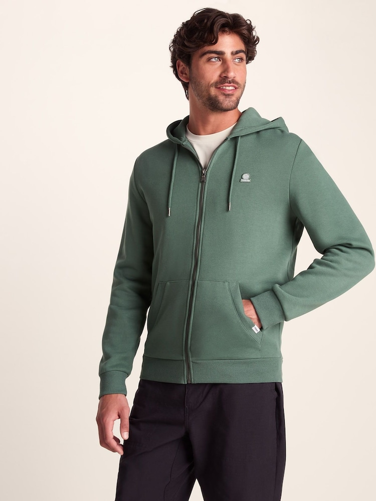 Tog 24 Green Mens Alden Zip Hoodie - Image 2 of 7