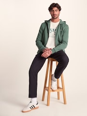 Tog 24 Green Mens Alden Zip Hoodie - Image 4 of 7