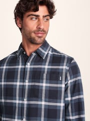 Tog 24 Blue Mens Long Sleeve Bertram Shirt - Image 6 of 7