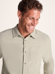 Tog 24 Brown Mens Draper Long Sleeve Shirt - Image 6 of 7