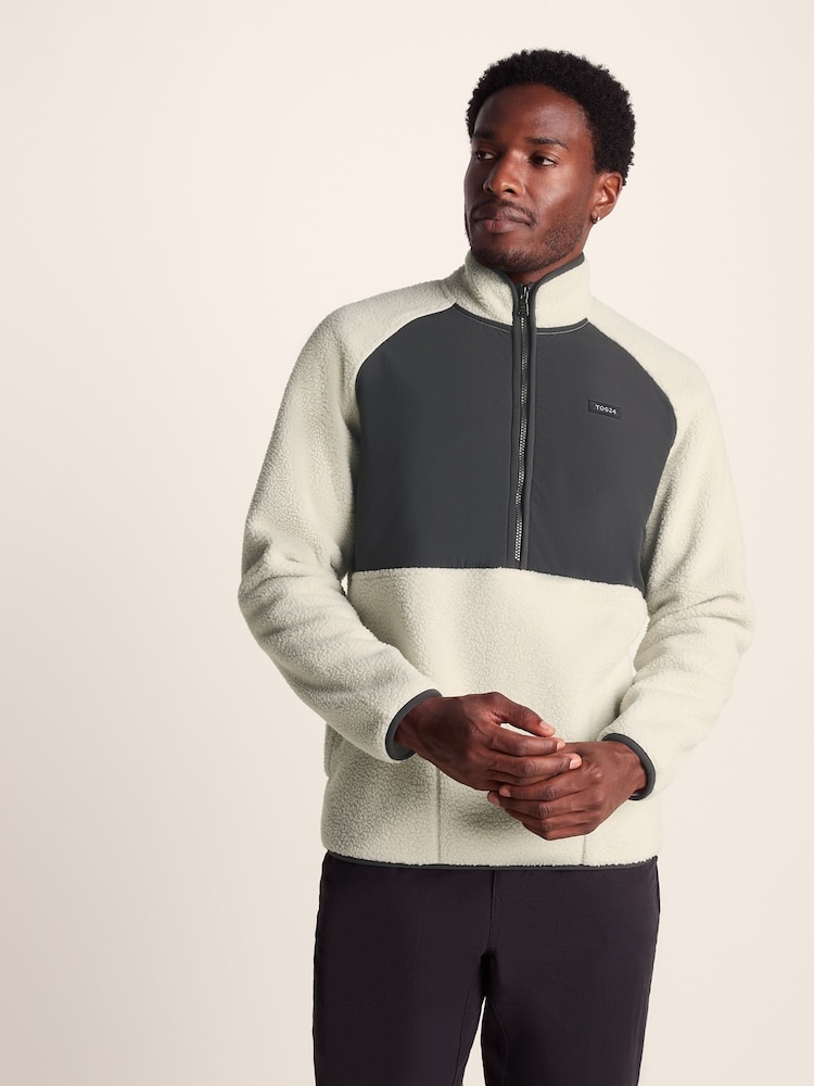 Tog 24 Grey Mens Eldon Sherpa Fleece - Image 2 of 7 Tog 24 Grey Mens Eldon Sherpa Fleece - Image 2 of 7