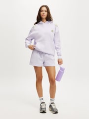 Cotton On Purple Plush Premium Graphic Print Hoodie - Image 4 of 5