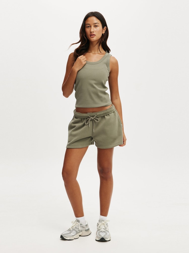 Cotton On Green Active Rib Tank - Image 4 of 4 Cotton On Green Active Rib Tank - Image 4 of 4