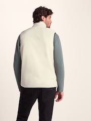Tog 24 Cream Mens Evan Sherpa Gilet - Image 3 of 7