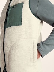Tog 24 Cream Mens Evan Sherpa Gilet - Image 6 of 7