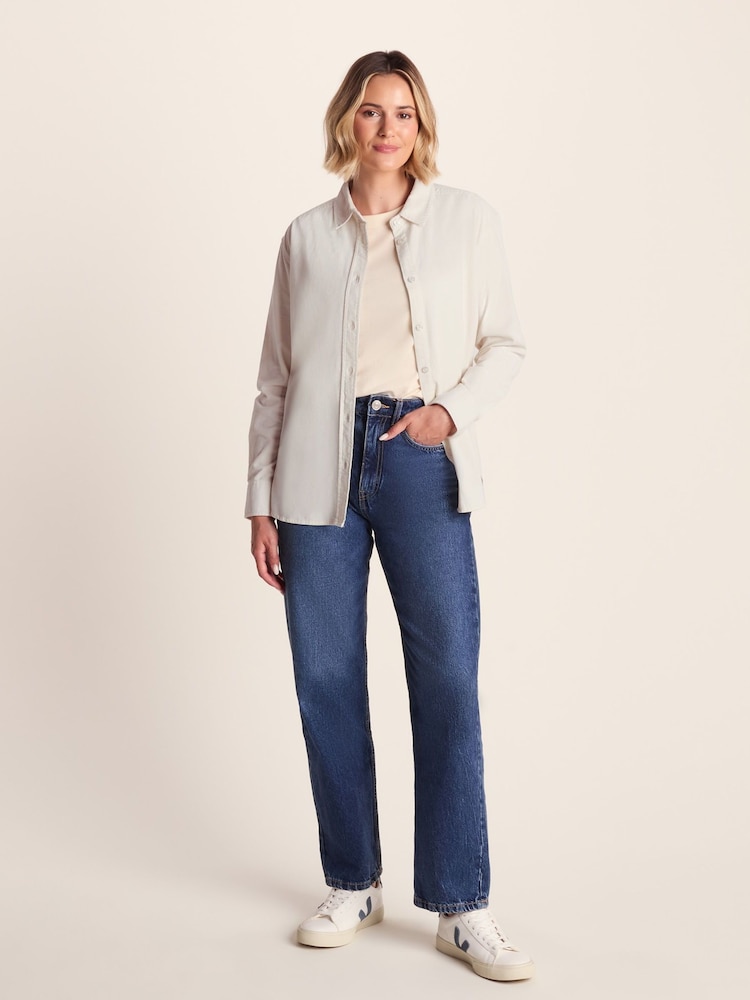 Tog 24 Cream Womens Long Sleeve Harby Shirt - Image 1 of 7 Tog 24 Cream Womens Long Sleeve Harby Shirt - Image 1 of 7