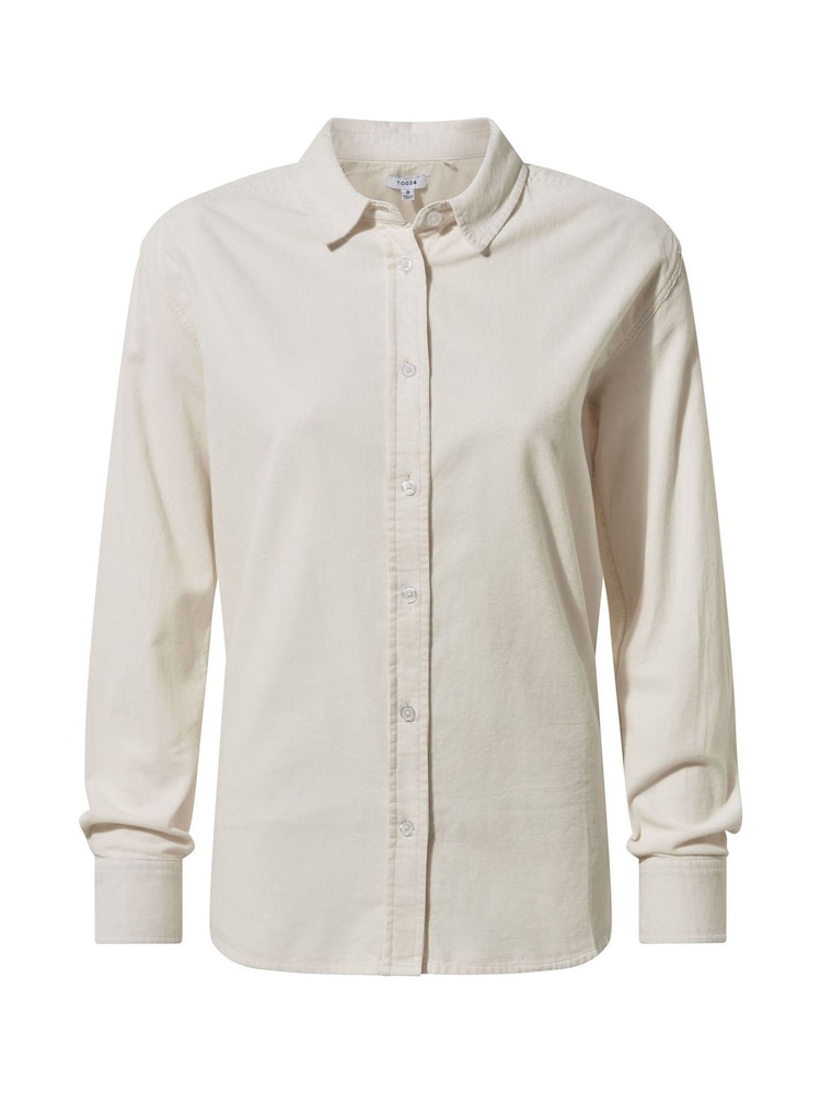 Tog 24 Cream Womens Long Sleeve Harby Shirt - Image 7 of 7 Tog 24 Cream Womens Long Sleeve Harby Shirt - Image 7 of 7