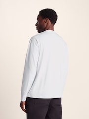 Tog 24 White Mens Formby Long Sleeve T-Shirt - Image 3 of 6