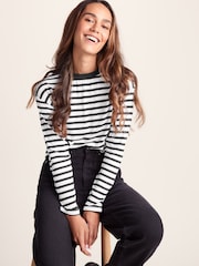 Tog 24 Black Kitty Womens Long Sleeve T-Shirt - Image 4 of 7