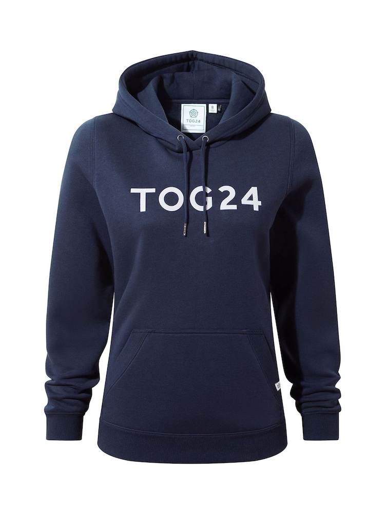 Tog 24 Blue Womens Magdalen Overhead Hoodie - Image 6 of 6 Tog 24 Blue Womens Magdalen Overhead Hoodie - Image 6 of 6