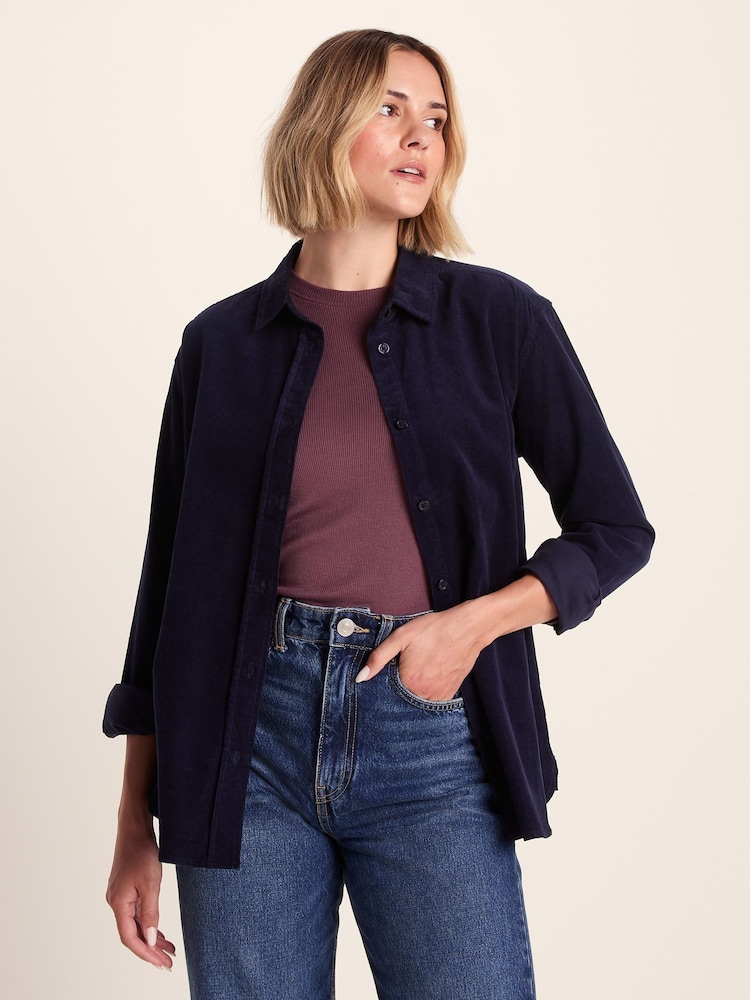 Tog 24 Blue Womens Harby Long Sleeve Shirt - Image 2 of 5 Tog 24 Blue Womens Harby Long Sleeve Shirt - Image 2 of 5