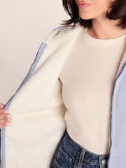 Tog 24 Purple Womens Finch Sherpa Lined Hoodie - Image 6 of 8