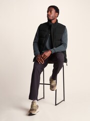 Tog 24 Black Mens Leighton Padded Gilet - Image 4 of 7