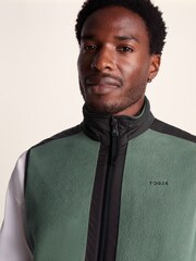 Tog 24 Black Mens Boltby Fleece Gilet - Image 6 of 7