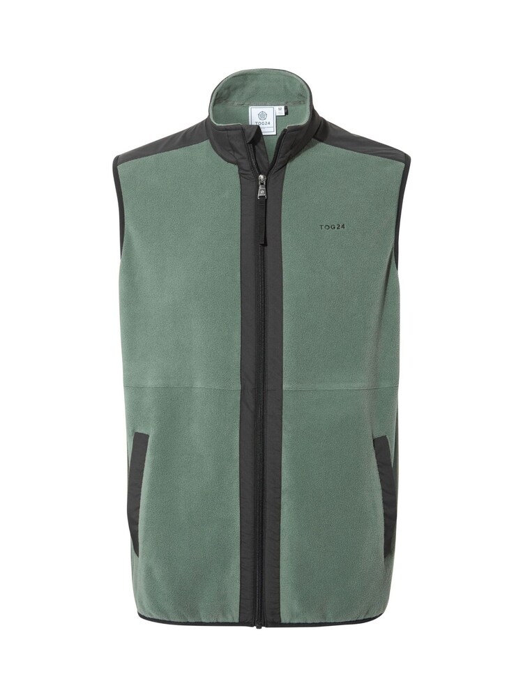 Tog 24 Black Mens Boltby Fleece Gilet - Image 7 of 7