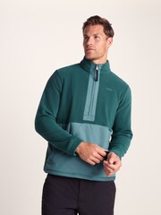 Tog 24 Blue Mens Dowson Zip Neck Fleece - Image 2 of 7