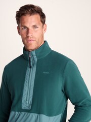 Tog 24 Blue Mens Dowson Zip Neck Fleece - Image 3 of 7