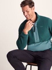 Tog 24 Blue Mens Dowson Zip Neck Fleece - Image 4 of 7