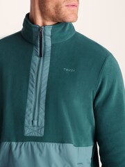 Tog 24 Blue Mens Dowson Zip Neck Fleece - Image 6 of 7