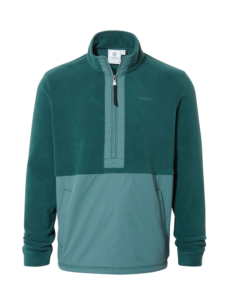 Tog 24 Blue Mens Dowson Zip Neck Fleece - Image 7 of 7
